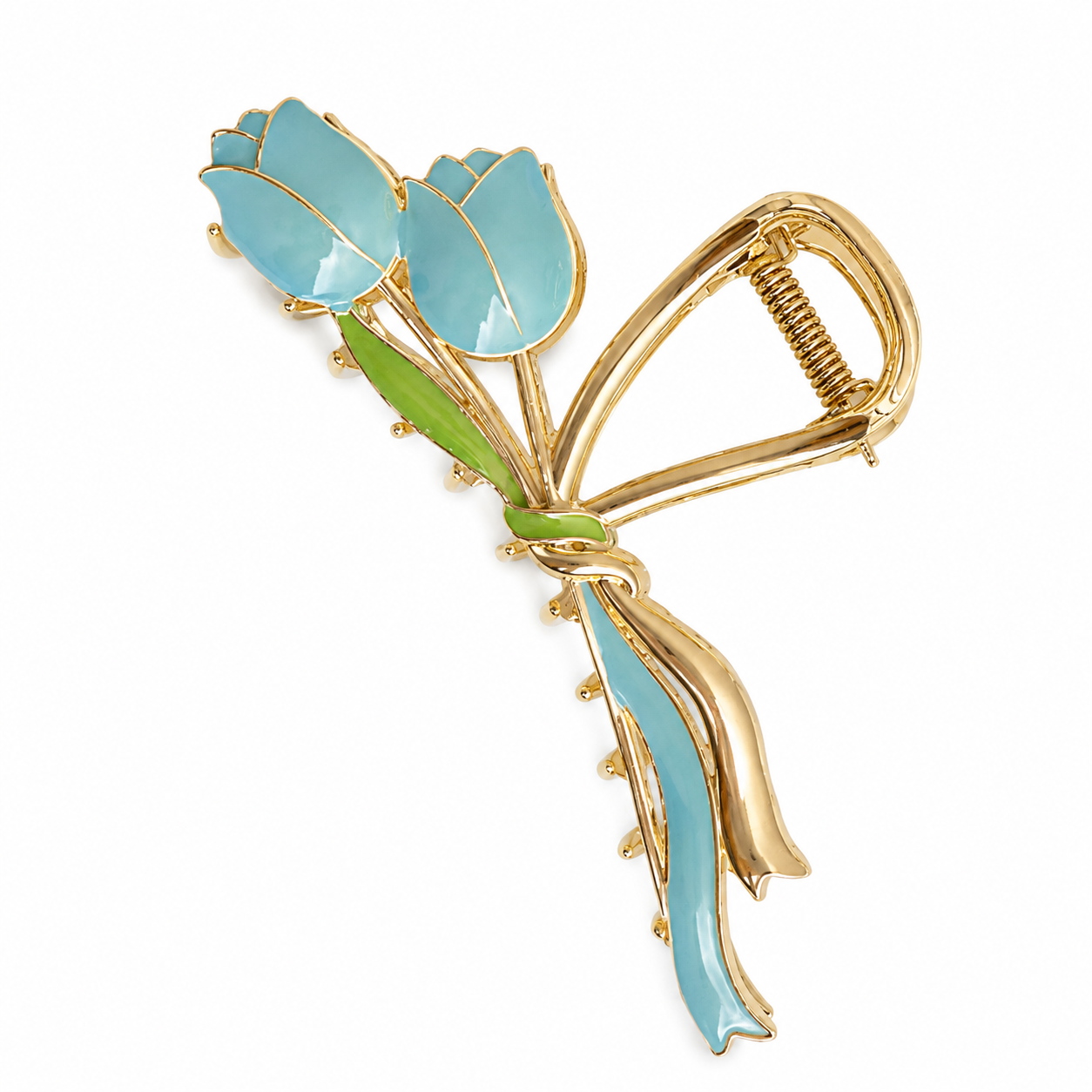 Lilac Blossom Hair Clip