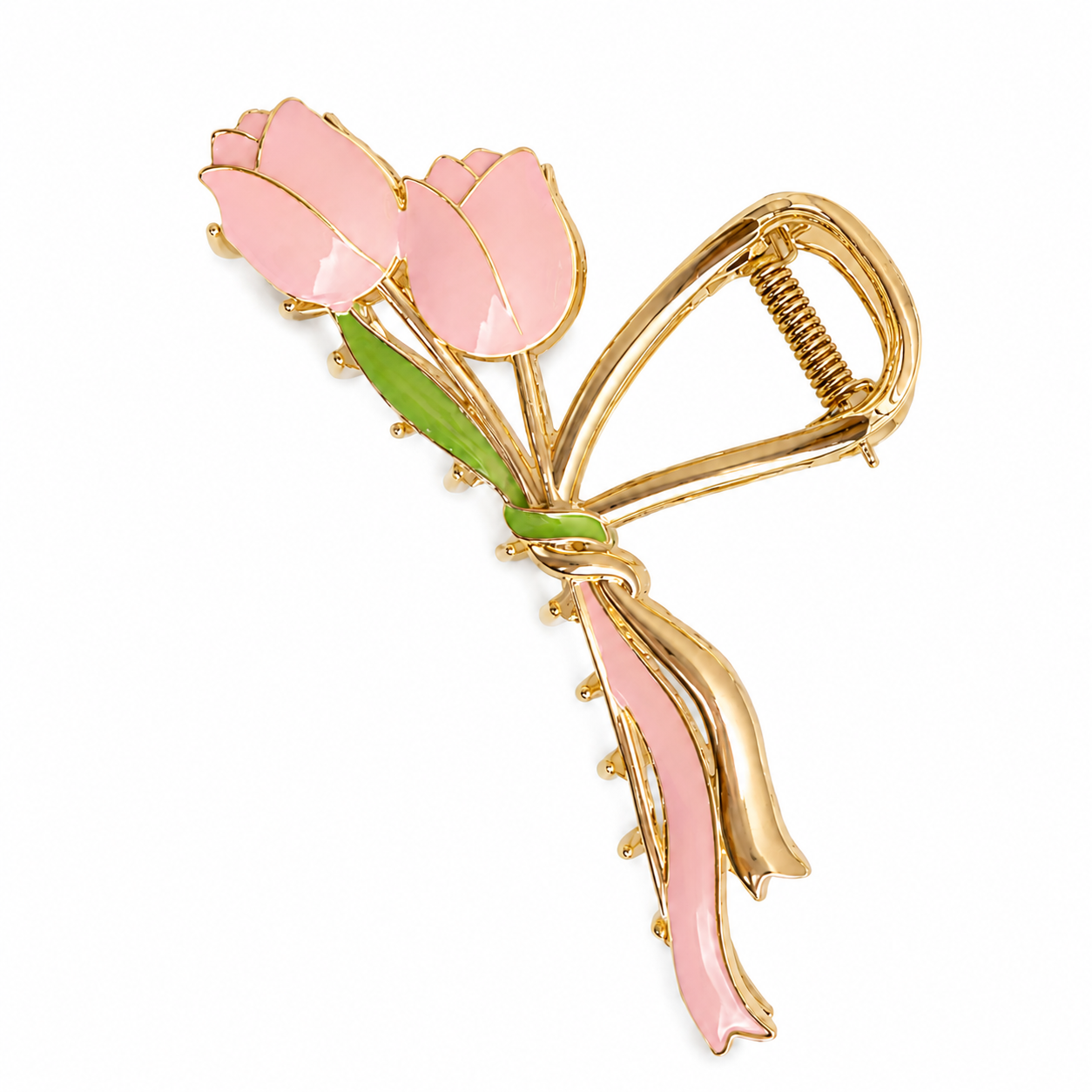 Lilac Blossom Hair Clip